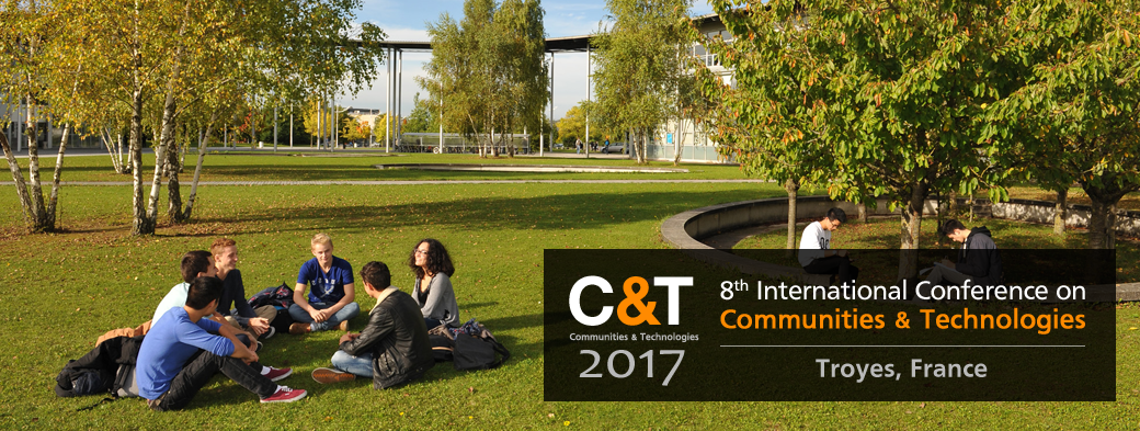 8th International Conference on Communities and Technologies 2017